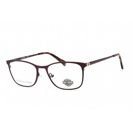 Harley Davidson Men's Eyeglasses - Matte Violet Stainless Steel Frame | HD0552 082 ,
