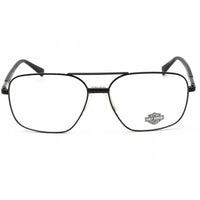 Harley Davidson Unisex Eyeglasses - Clear Demo Lens Square Plastic Frame | HD0827 002 ,