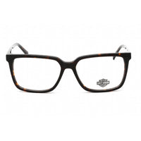 Harley Davidson Unisex Eyeglasses - Dark Havana Plastic Square Frame | HD0859 052 ,