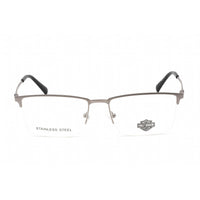 Harley Davidson Unisex Eyeglasses - Matte Light Nickeltin Stainless Steel | HD0915 011 ,