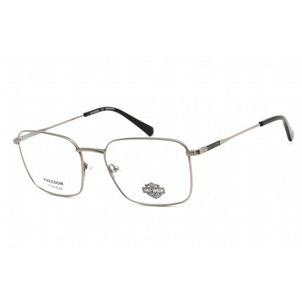 Harley Davidson Unisex Eyeglasses - Matte Light Nickeltin Titanium Frame | HD9021 011 ,