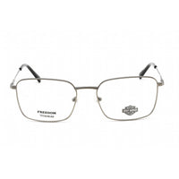 Harley Davidson Unisex Eyeglasses - Matte Light Nickeltin Titanium Frame | HD9021 011 ,