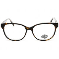 Harley Davidson Women's Eyeglasses - Clear Demo Lens Dark Havana Frame | HD0558 052 ,