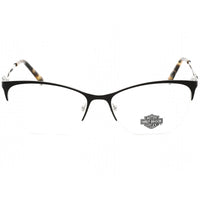 Harley Davidson Women's Eyeglasses - Clear Demo Lens Shiny Black Frame | HD0561 001 ,