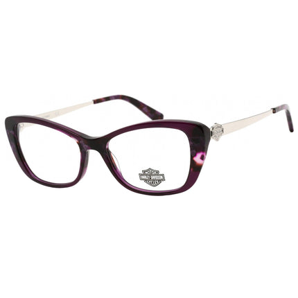 Harley Davidson Women's Eyeglasses - Clear Demo Lens Violet Plastic | HD0557 083 ,