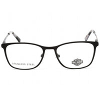 Harley Davidson Women's Eyeglasses - Clear Lens Matte Black Frame | HD0552 002 ,