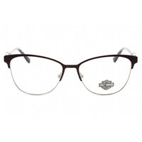Harley Davidson Women's Eyeglasses - Full Rim Matte Violet Metal Frame | HD0563 082 ,