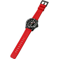 Hawaiian Lifeguard Association Men's Watch - Date Rotating Bezel Black Case | HLA 5412 ,