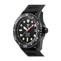 Hawaiian Lifeguard Association Men's Watch - Quartz Black Rotating Bezel | HLA 5402 ,