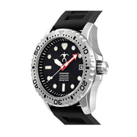 Hawaiian Lifeguard Association Men's Watch - Rotating Bezel Black Dial | HLA 5401 ,