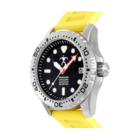 Hawaiian Lifeguard Association Men's Watch - Rotating Bezel Yellow Strap | HLA 5403 ,