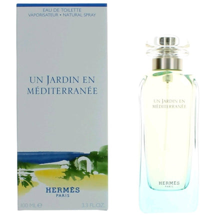 Hermes Unisex Eau De Toilette Spray - Un Jardin En Mediterranee Delightful, 3.3 oz ,
