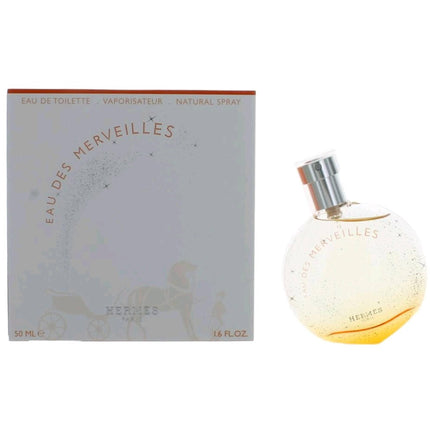Hermes Women's Eau De Toilette Spray - Eau Des Merveilles Authentic Allure, 1.6 oz ,