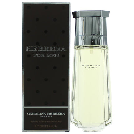 Herrera by Carolina Herrera, 3.4 oz Eau De Toilette Spray for Men ,