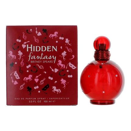 Hidden Fantasy by Britney Spears, 3.3 oz Eau De Parfum Spray for Women ,