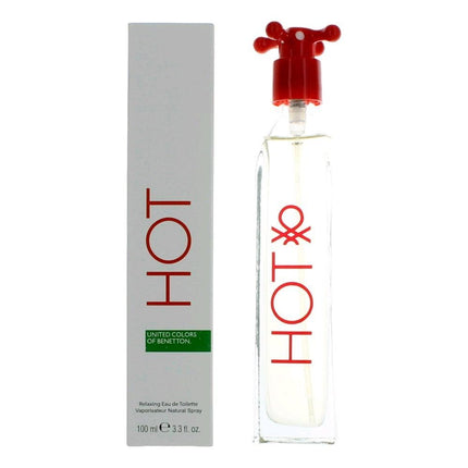 Hot by Benetton, 3.3 oz Eau De Toilette Spray for Unisex ,