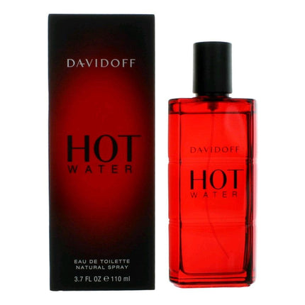 Hot Water by Davidoff, 3.7 oz Eau De Toilette Spray for Men ,