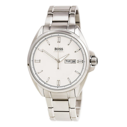 Hugo Boss 1513040 Men's Silver Dial Stainless Steel Bracelet Watch ,