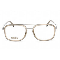 Hugo Boss Men's Eyeglasses - Aviator Ruthenium/Brown Metal Frame | BOSS 1255 0WIJ 00 ,