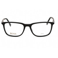 Hugo Boss Men's Eyeglasses - Black Plastic Rectangular Frame | BOSS 0962/IT 0807 00 ,