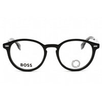 Hugo Boss Men's Eyeglasses - Black Round Frame Clear Demo Lens | BOSS 1367 0807 00 ,