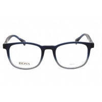 Hugo Boss Men's Eyeglasses - Blue Pattern Acetate Square Frame | BOSS 1085/IT 026O 00 ,