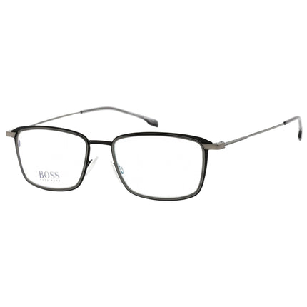 Hugo Boss Men's Eyeglasses - Clear Demo Lens Black Ruthenium Frame | BOSS 1197 0RZZ 00 ,