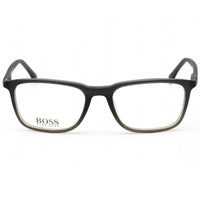 Hugo Boss Men's Eyeglasses - Clear Demo Lens Grey Brown Frame | BOSS 0962/IT 0PK3 00 ,