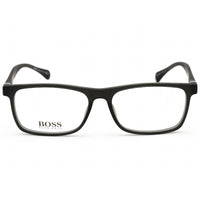 Hugo Boss Men's Eyeglasses - Clear Demo Lens Grey Pattern Frame | BOSS 1084/IT 026K 00 ,