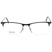Hugo Boss Men's Eyeglasses - Clear Demo Lens Matte Black Frame | BOSS 1230/U 0003 00 ,