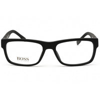 Hugo Boss Men's Eyeglasses - Clear Demo Lens Matte Black | BOSS 0729/IT 0DL5 00 ,