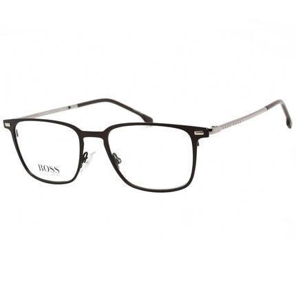 Hugo Boss Men's Eyeglasses - Clear Demo Lens Matte Brown Square Frame | 1021 04IN 00 ,