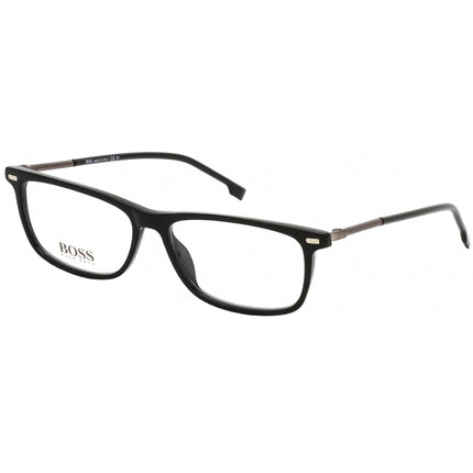 Hugo Boss Men's Eyeglasses - Clear Demo Lens Rectangular Frame | BOSS 1229/U 0807 00 ,