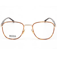 Hugo Boss Men's Eyeglasses - Clear Demo Lens Rose Gold Square | BOSS 1048 0000 00 ,
