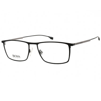 Hugo Boss Men's Eyeglasses - Clear Lens Matte Black Titanium Frame | 0976 0003 00 ,