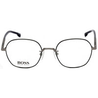 Hugo Boss Men's Eyeglasses - Clear Lens Matte Ruthenium Blue | BOSS 1109/F 09T9 00 ,