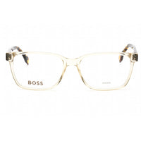 Hugo Boss Men's Eyeglasses - Full Rim Beige Havana Plastic Frame | BOSS 1517 0XNZ 00 ,