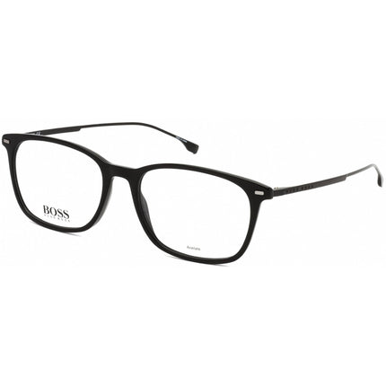 Hugo Boss Men's Eyeglasses - Full Rim Black Acetate/Metal Rectangular | 1015 0807 00 ,