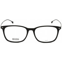 Hugo Boss Men's Eyeglasses - Full Rim Black Acetate/Metal Rectangular | 1015 0807 00 ,