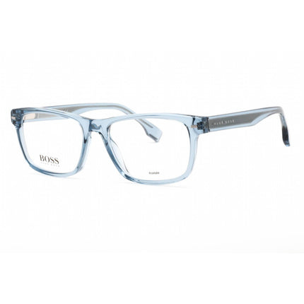 Hugo Boss Men's Eyeglasses - Full Rim Blue Plastic Rectangular | BOSS 1354/U 0PJP 00 ,