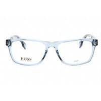 Hugo Boss Men's Eyeglasses - Full Rim Blue Plastic Rectangular | BOSS 1354/U 0PJP 00 ,