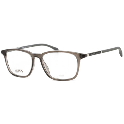 Hugo Boss Men's Eyeglasses - Full Rim Grey/Black Acetate Frame | BOSS 1133 0KB7 00 ,