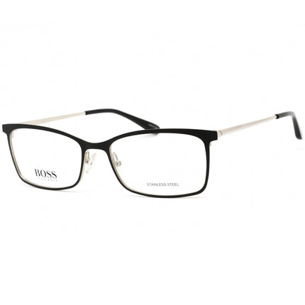 Hugo Boss Men's Eyeglasses - Full Rim Matte Black/Silver Frame | BOSS 1112 0003 00 ,