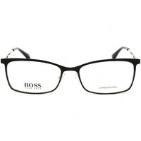 Hugo Boss Men's Eyeglasses - Full Rim Matte Black/Silver Frame | BOSS 1112 0003 00 ,