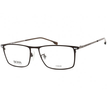 Hugo Boss Men's Eyeglasses - Full Rim Matte Brown/Grey Frame | BOSS 1239/F 0YZ4 00 ,