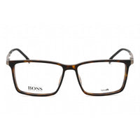 Hugo Boss Men's Eyeglasses - Full Rim Matte Havana Plastic Frame | BOSS 1251 0N9P 00 ,