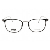 Hugo Boss Men's Eyeglasses - Full Rim Metal Rectangular Frame | BOSS 1431 0RZZ 00 ,