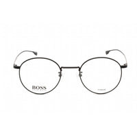Hugo Boss Men's Eyeglasses - Matte Black Metal Round Shape Frame | 0993/F 0003 00 ,