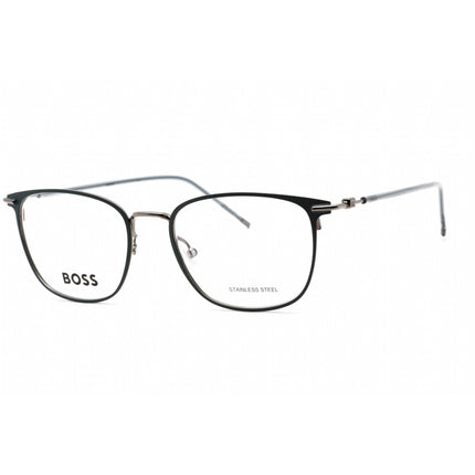 Hugo Boss Men's Eyeglasses - Matte Blue Dark Ruthenium Metal Frame | BOSS 1431 0H2T 00 ,