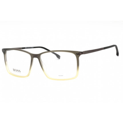 Hugo Boss Men's Eyeglasses - Matte Brown Beige Plastic Frame | BOSS 1251/IT 0AAI 00 ,
